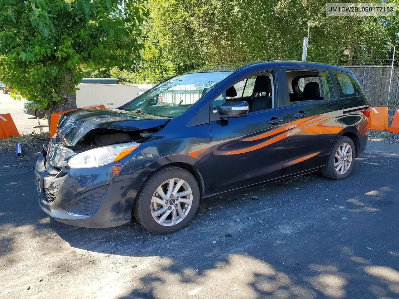 2014 Mazda 5 Sport VIN: JM1CW2BL0E0177153 Lot: 60672946
