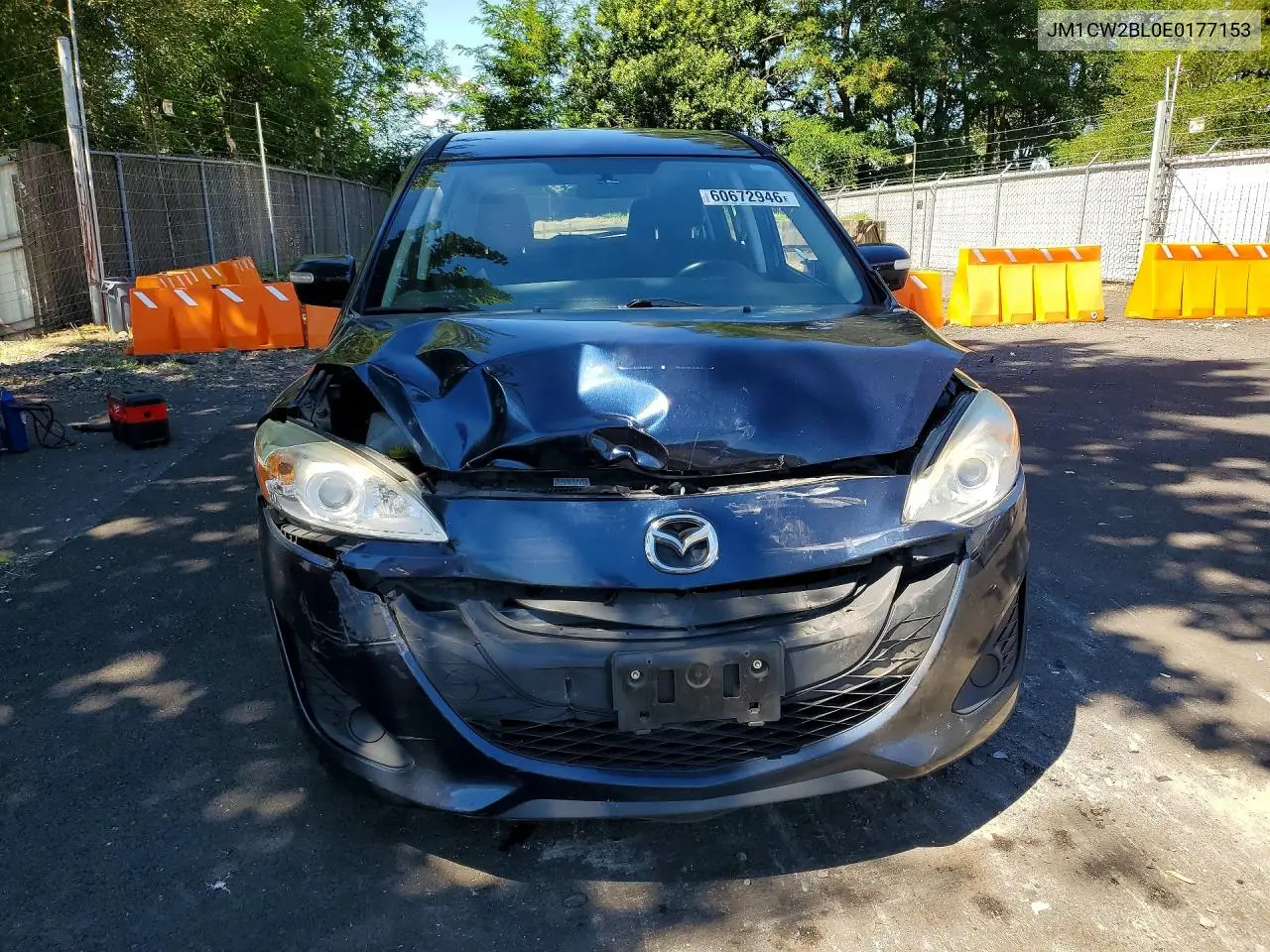 2014 Mazda 5 Sport VIN: JM1CW2BL0E0177153 Lot: 60672946