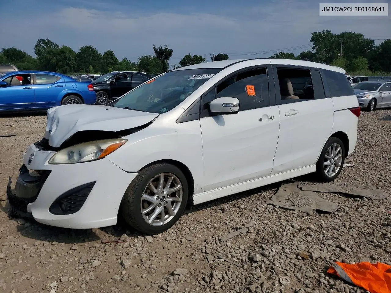 2014 Mazda 5 Touring VIN: JM1CW2CL3E0168641 Lot: 60691166