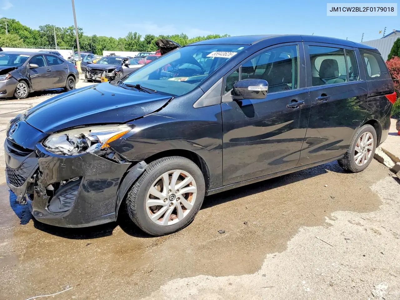 2015 Mazda 5 Sport VIN: JM1CW2BL2F0179018 Lot: 55943626