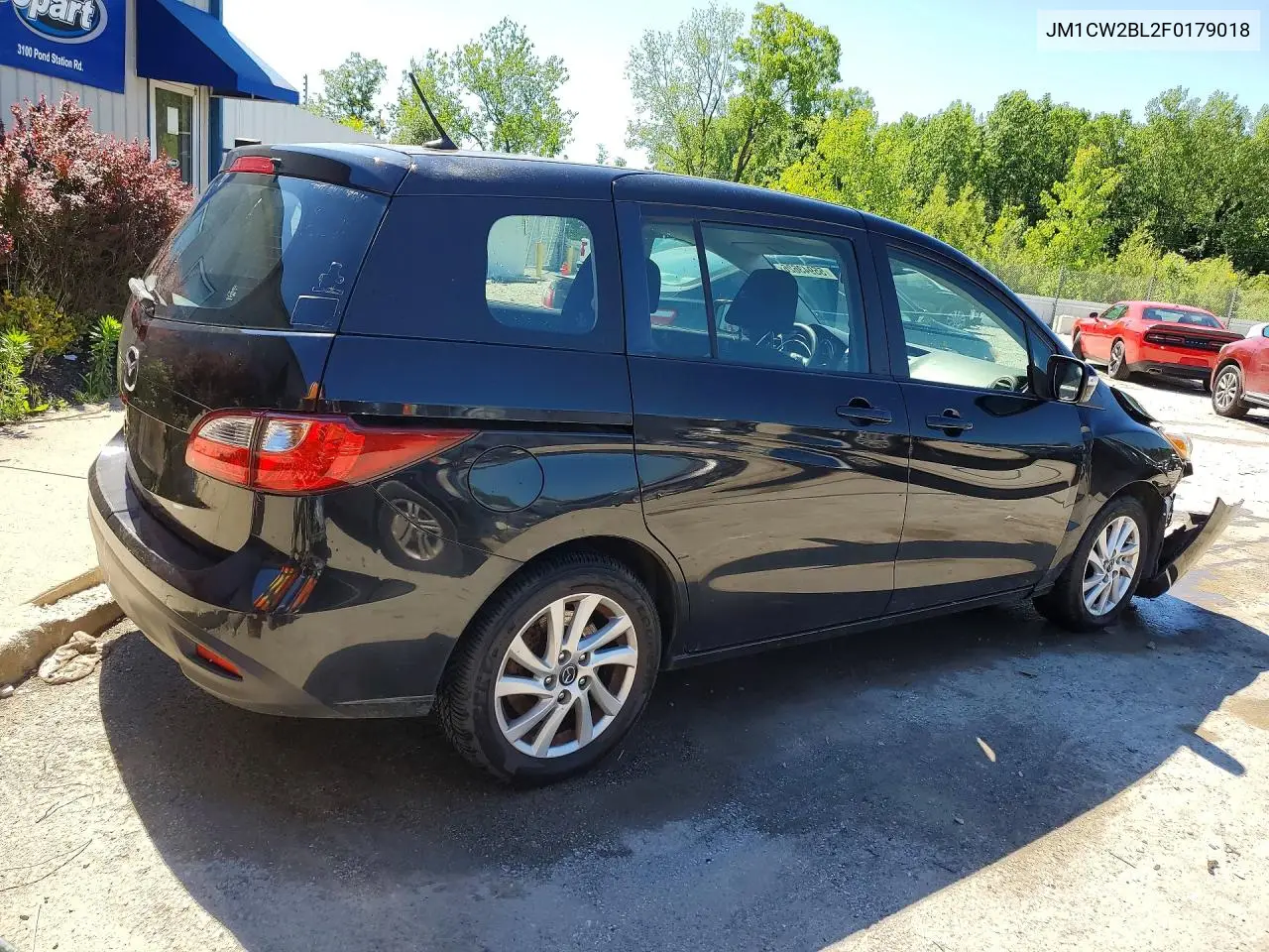 2015 Mazda 5 Sport VIN: JM1CW2BL2F0179018 Lot: 55943626