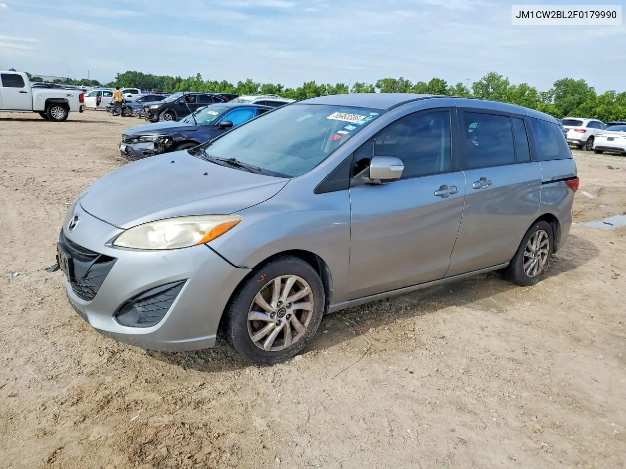 2015 Mazda 5 Sport VIN: JM1CW2BL2F0179990 Lot: 55963506