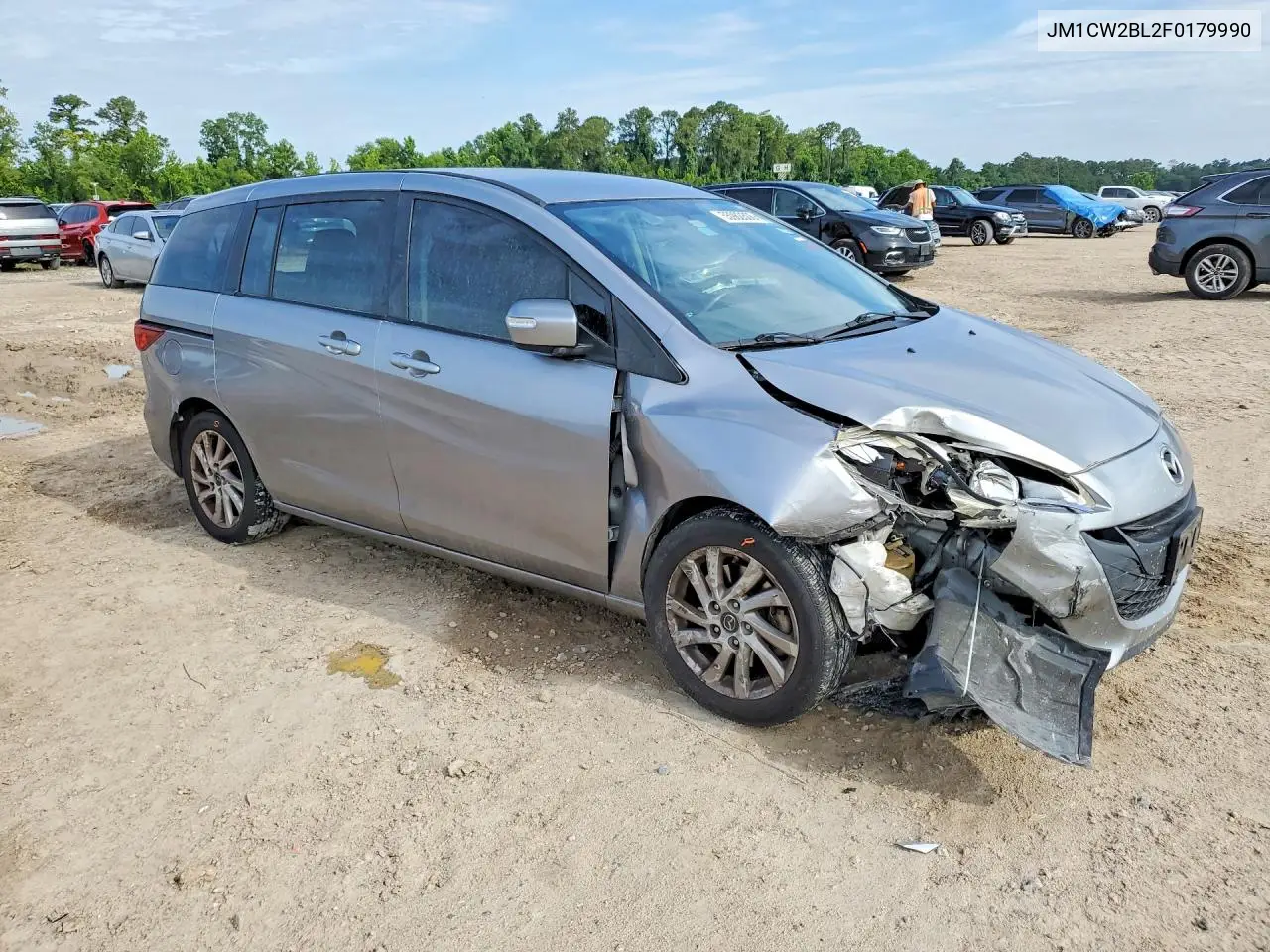 2015 Mazda 5 Sport VIN: JM1CW2BL2F0179990 Lot: 55963506