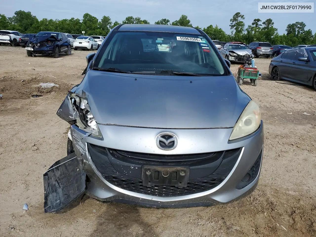 2015 Mazda 5 Sport VIN: JM1CW2BL2F0179990 Lot: 55963506