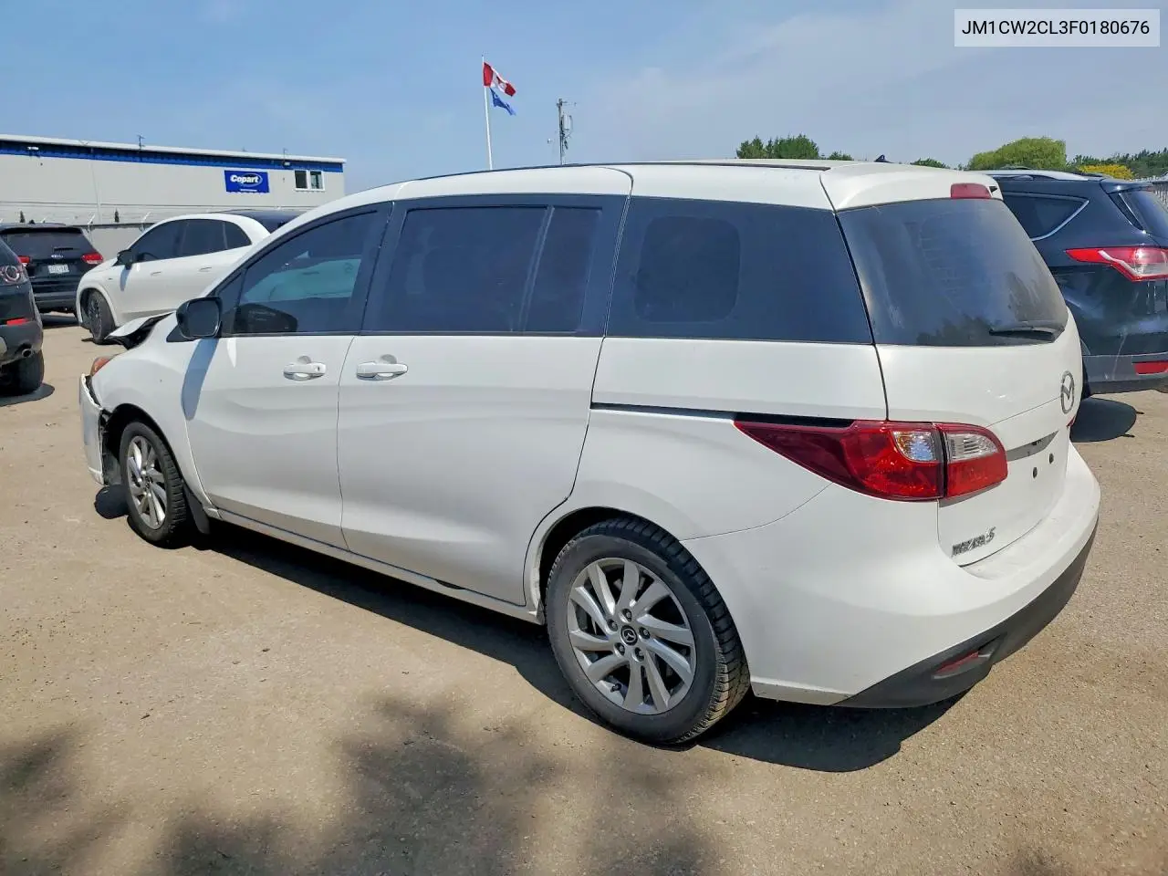 2015 Mazda 5 Touring VIN: JM1CW2CL3F0180676 Lot: 56144216