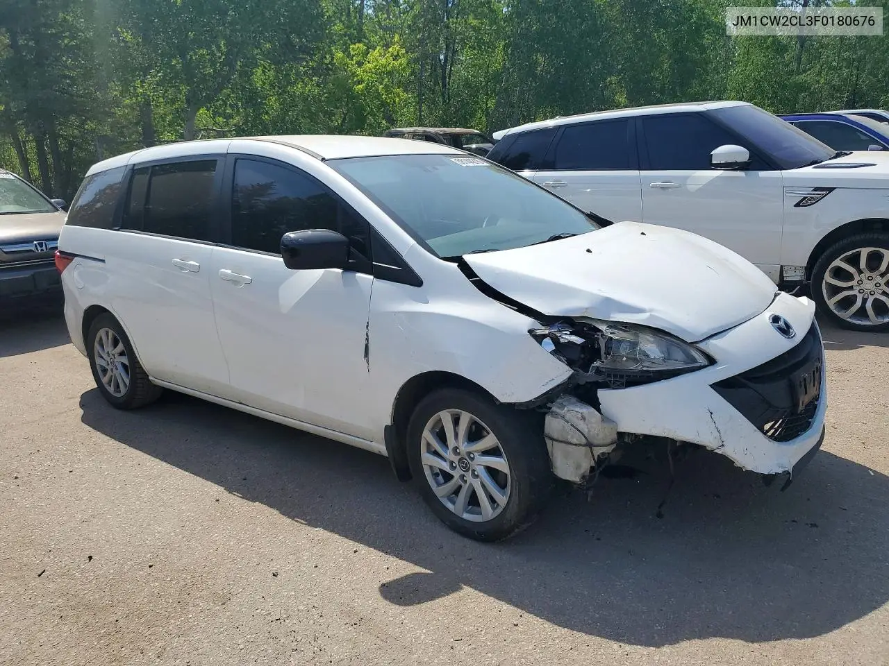 2015 Mazda 5 Touring VIN: JM1CW2CL3F0180676 Lot: 56144216