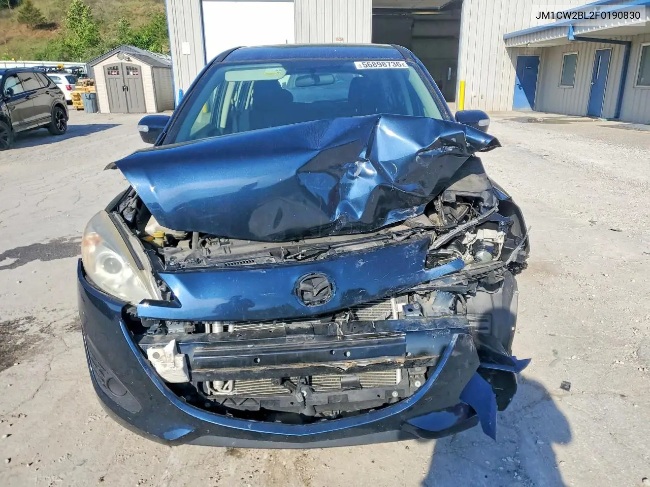 2015 Mazda 5 Sport VIN: JM1CW2BL2F0190830 Lot: 56898736