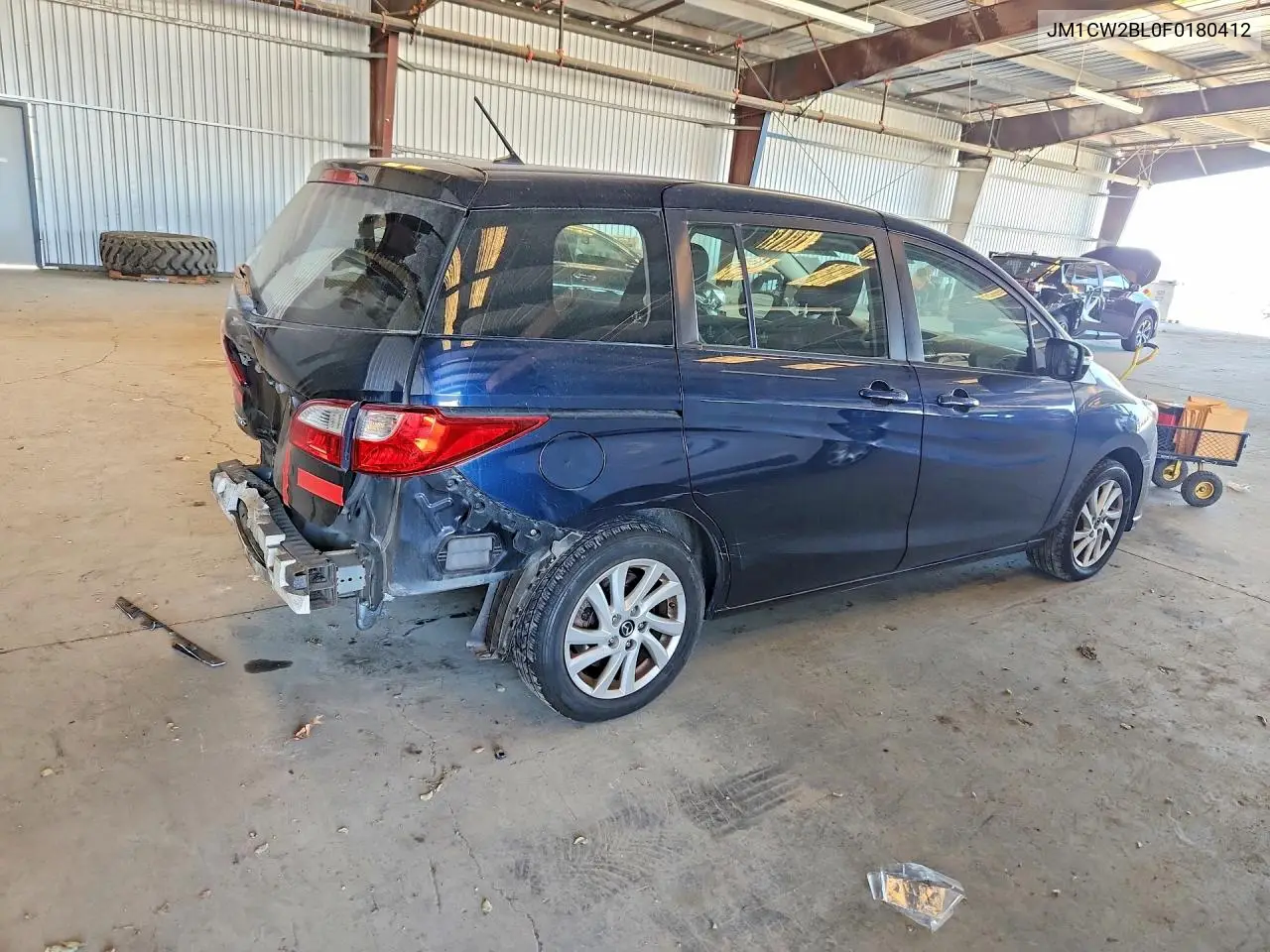 2015 Mazda 5 Sport VIN: JM1CW2BL0F0180412 Lot: 57027196
