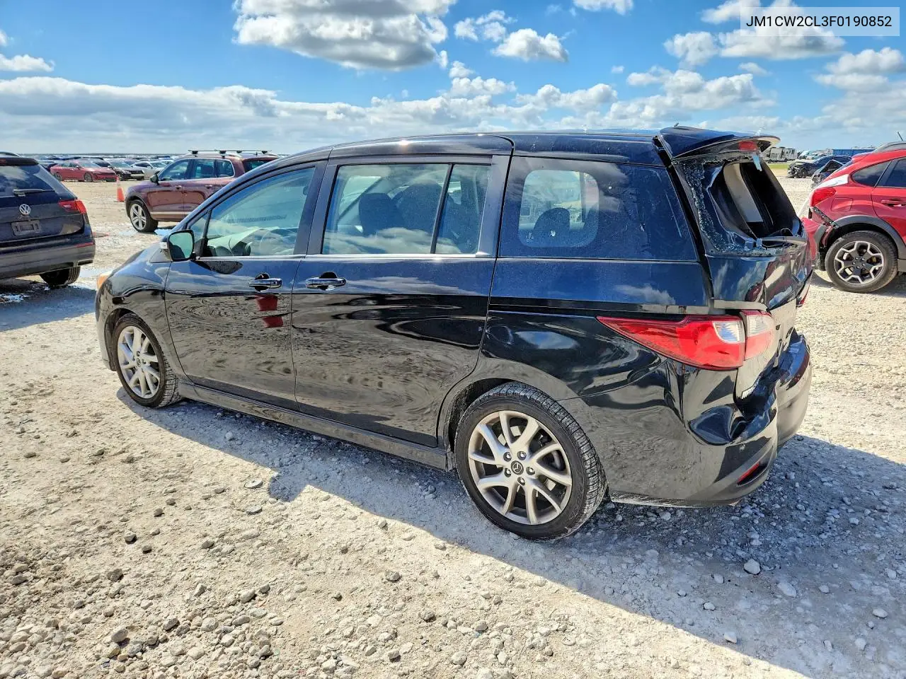 2015 Mazda 5 Touring VIN: JM1CW2CL3F0190852 Lot: 57089636