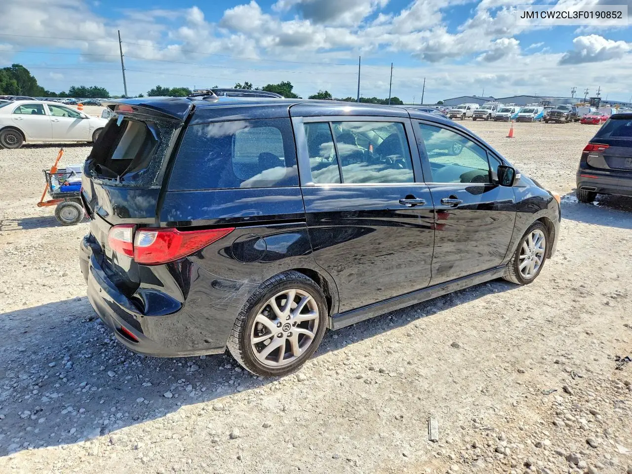 2015 Mazda 5 Touring VIN: JM1CW2CL3F0190852 Lot: 57089636