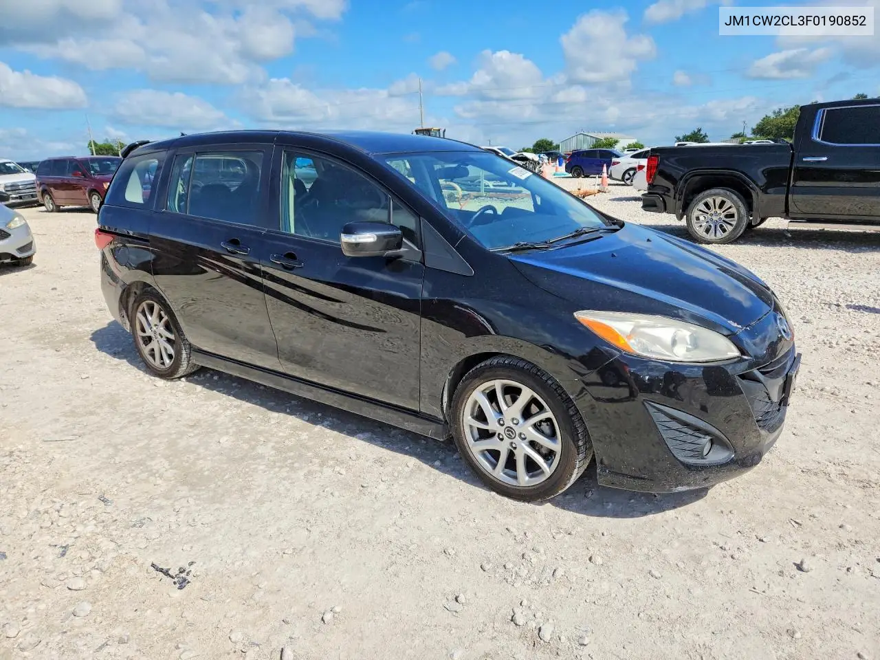 2015 Mazda 5 Touring VIN: JM1CW2CL3F0190852 Lot: 57089636