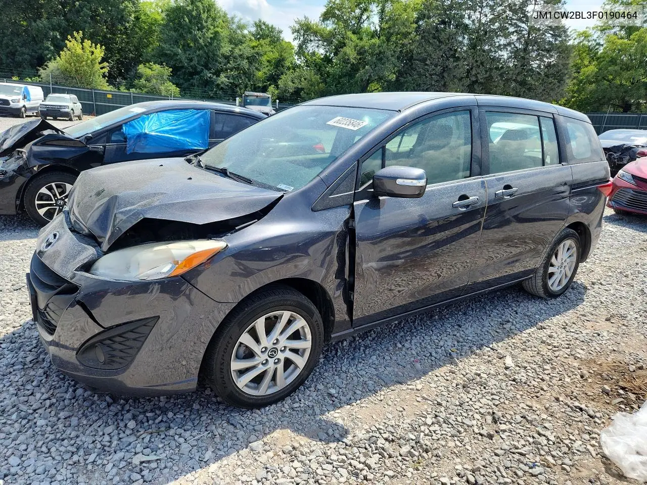 2015 Mazda 5 Sport VIN: JM1CW2BL3F0190464 Lot: 60235846