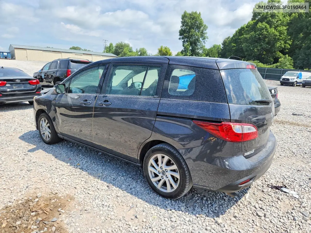 2015 Mazda 5 Sport VIN: JM1CW2BL3F0190464 Lot: 60235846
