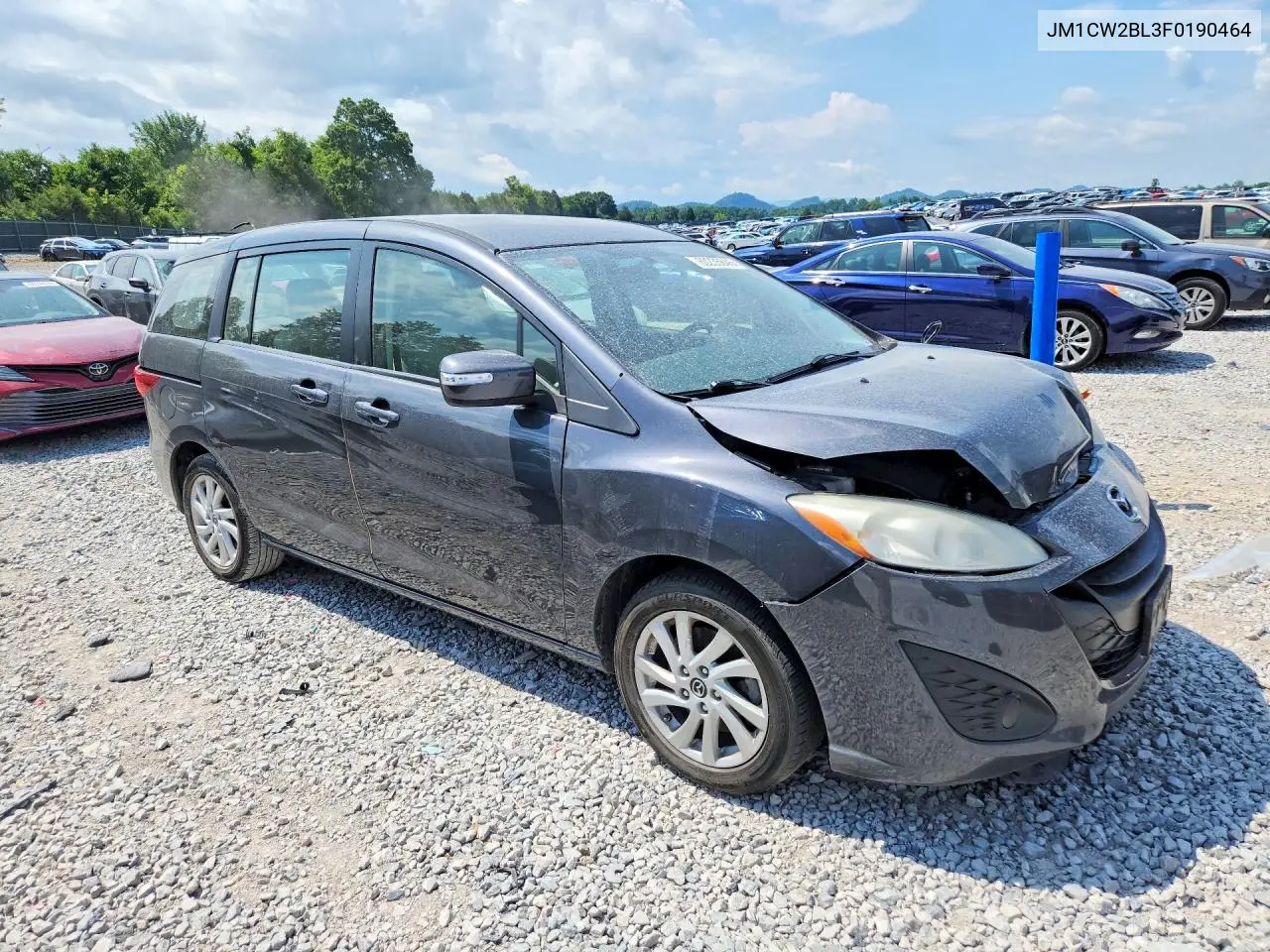2015 Mazda 5 Sport VIN: JM1CW2BL3F0190464 Lot: 60235846