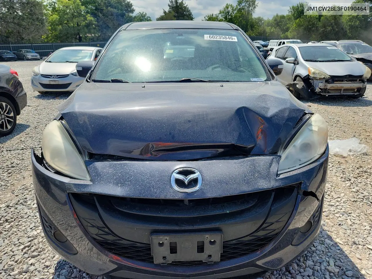 2015 Mazda 5 Sport VIN: JM1CW2BL3F0190464 Lot: 60235846