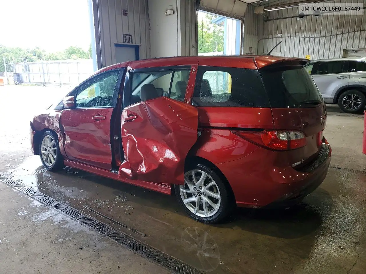 2015 Mazda 5 Touring VIN: JM1CW2CL5F0187449 Lot: 60267946