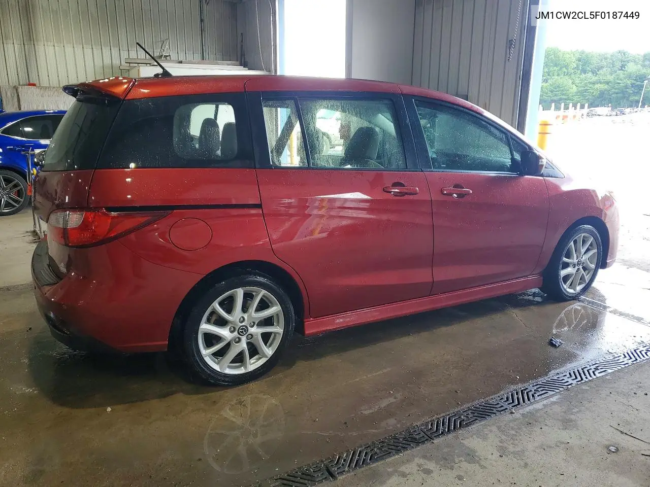 2015 Mazda 5 Touring VIN: JM1CW2CL5F0187449 Lot: 60267946