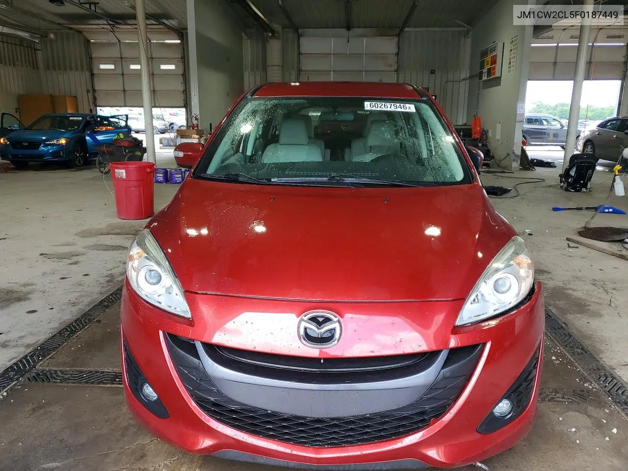 2015 Mazda 5 Touring VIN: JM1CW2CL5F0187449 Lot: 60267946