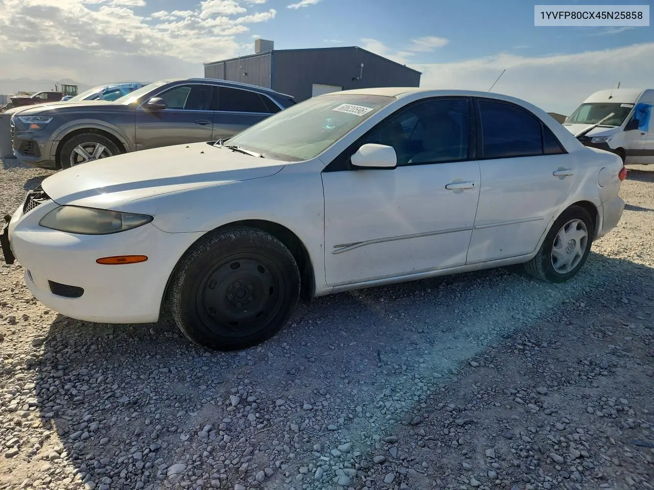 2004 Mazda 6 I VIN: 1YVFP80CX45N25858 Lot: 60620596