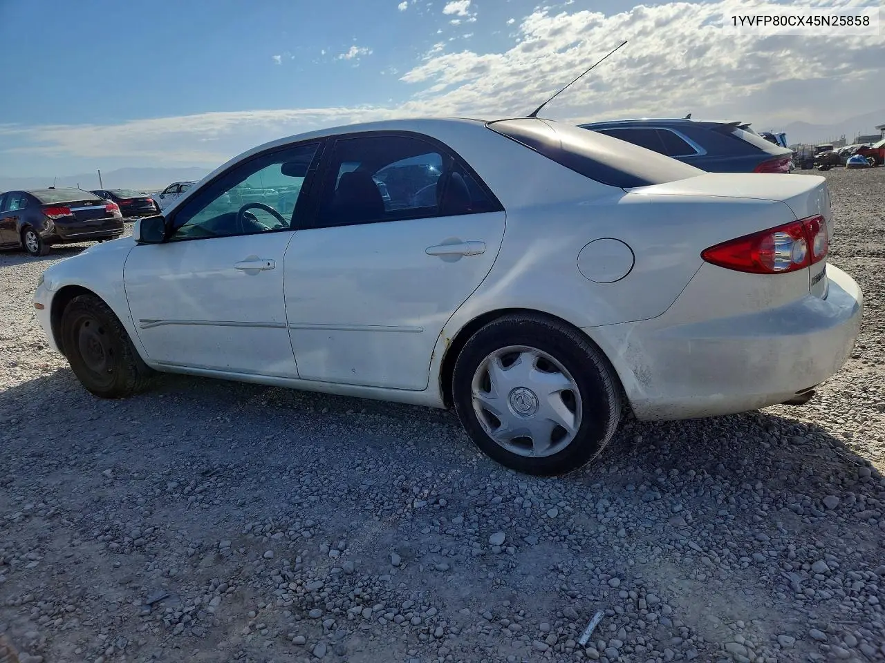 2004 Mazda 6 I VIN: 1YVFP80CX45N25858 Lot: 60620596