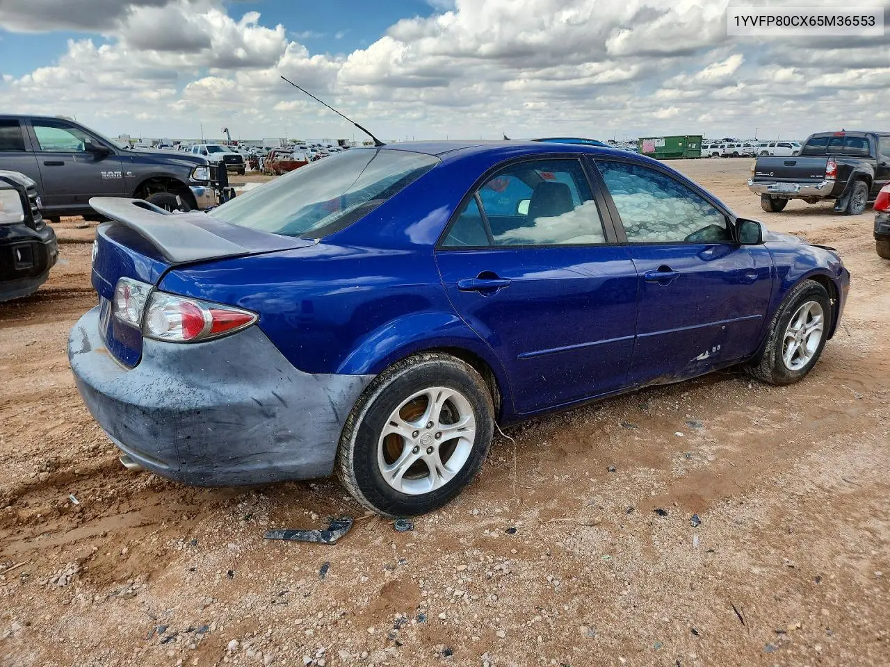 2006 Mazda 6 I VIN: 1YVFP80CX65M36553 Lot: 57573586