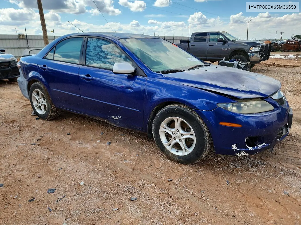 2006 Mazda 6 I VIN: 1YVFP80CX65M36553 Lot: 57573586