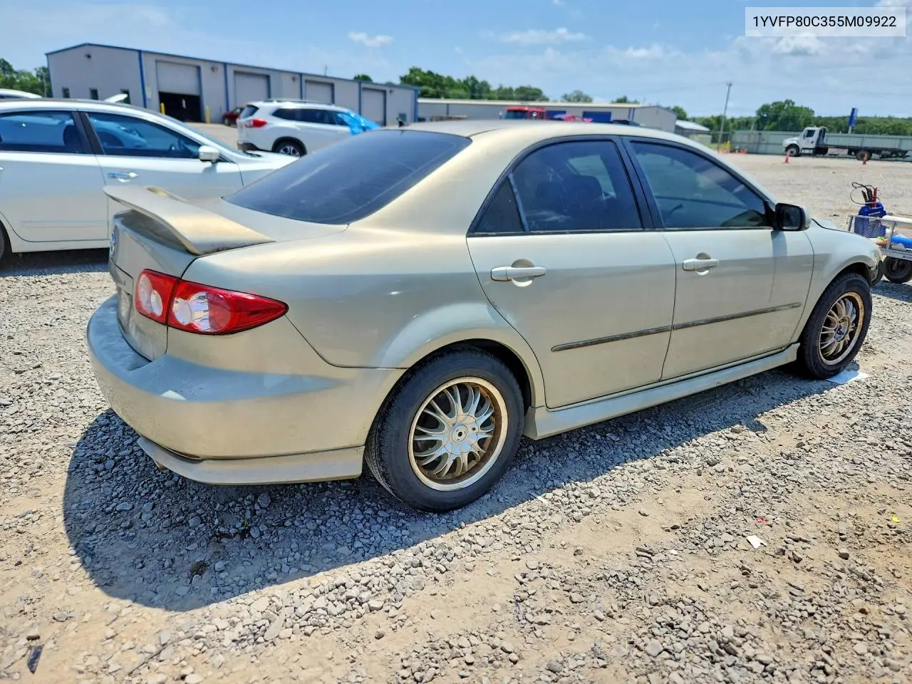 2006 Mazda 6 VIN: 1YVFP80C355M09922 Lot: 60395506