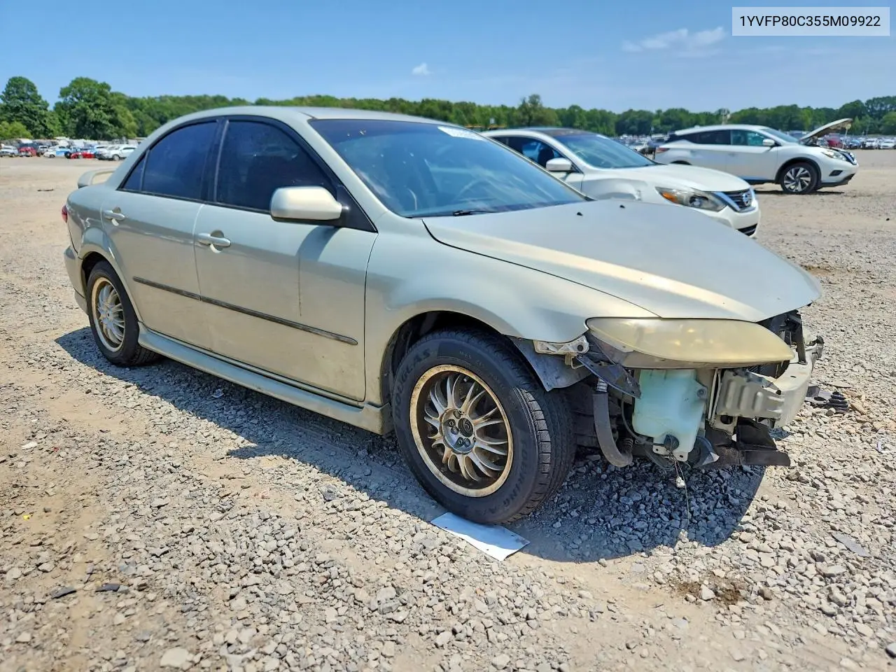 2006 Mazda 6 VIN: 1YVFP80C355M09922 Lot: 60395506