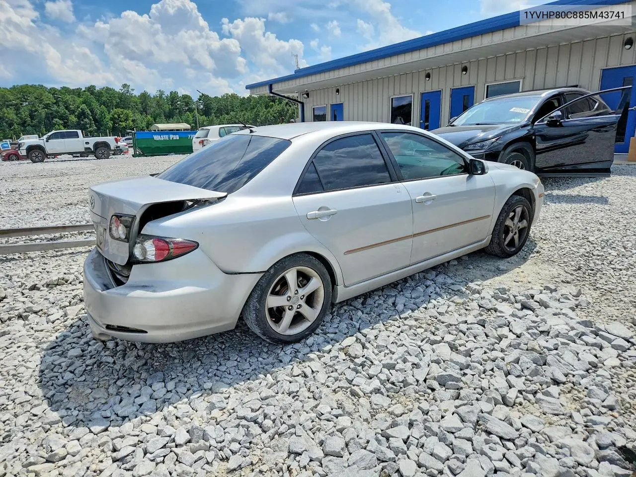 2008 Mazda 6 I VIN: 1YVHP80C885M43741 Lot: 60399386