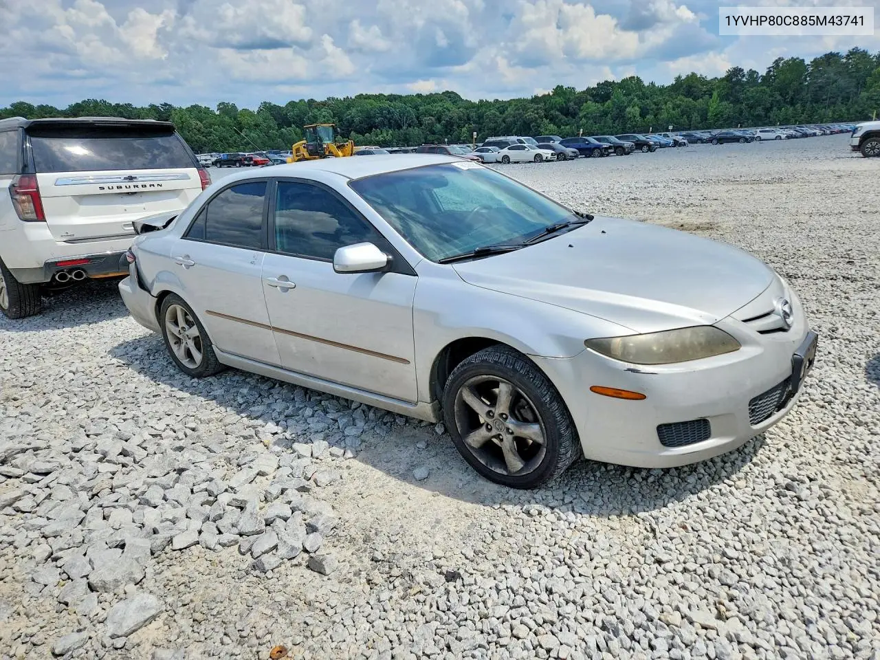 2008 Mazda 6 I VIN: 1YVHP80C885M43741 Lot: 60399386