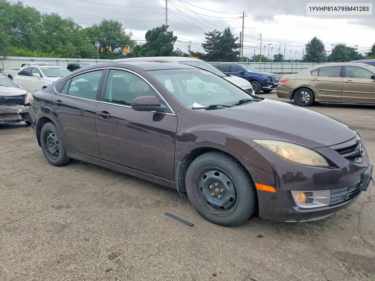 2009 Mazda 6 I VIN: 1YVHP81A795M41283 Lot: 58364056