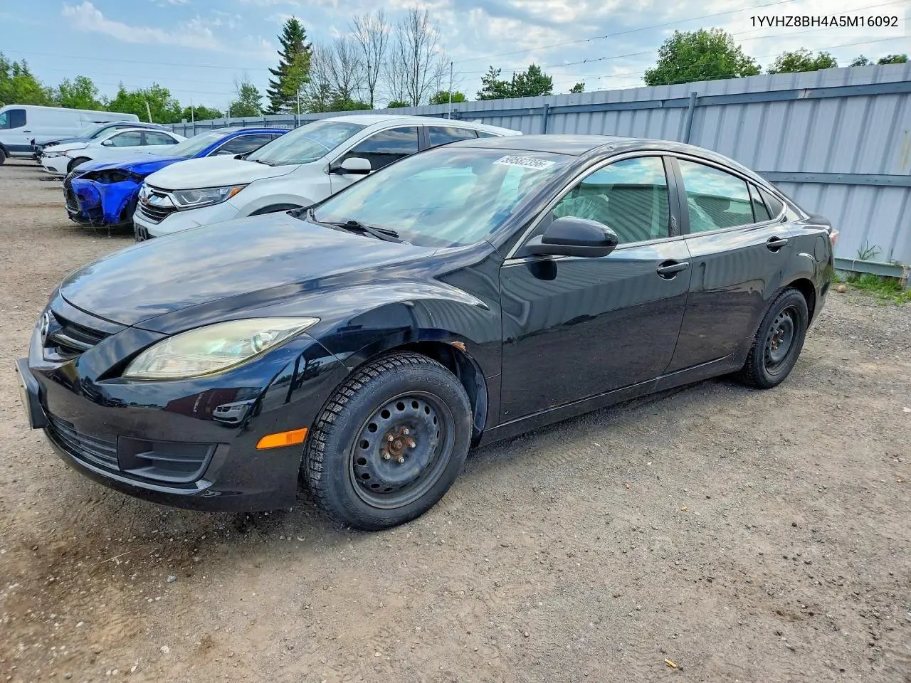 2010 Mazda 6 I VIN: 1YVHZ8BH4A5M16092 Lot: 59582356