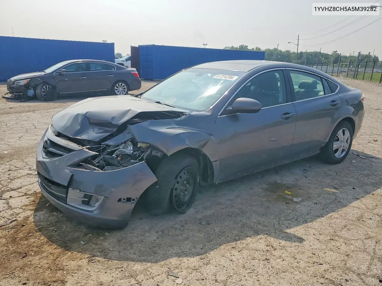 2010 Mazda 6 I VIN: 1YVHZ8CH5A5M39282 Lot: 61394286