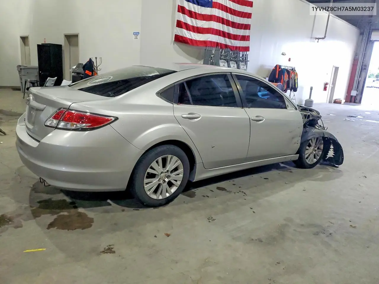 2010 Mazda 6 I VIN: 1YVHZ8CH7A5M03237 Lot: 61486036