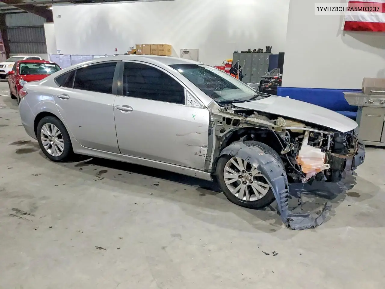 2010 Mazda 6 I VIN: 1YVHZ8CH7A5M03237 Lot: 61486036