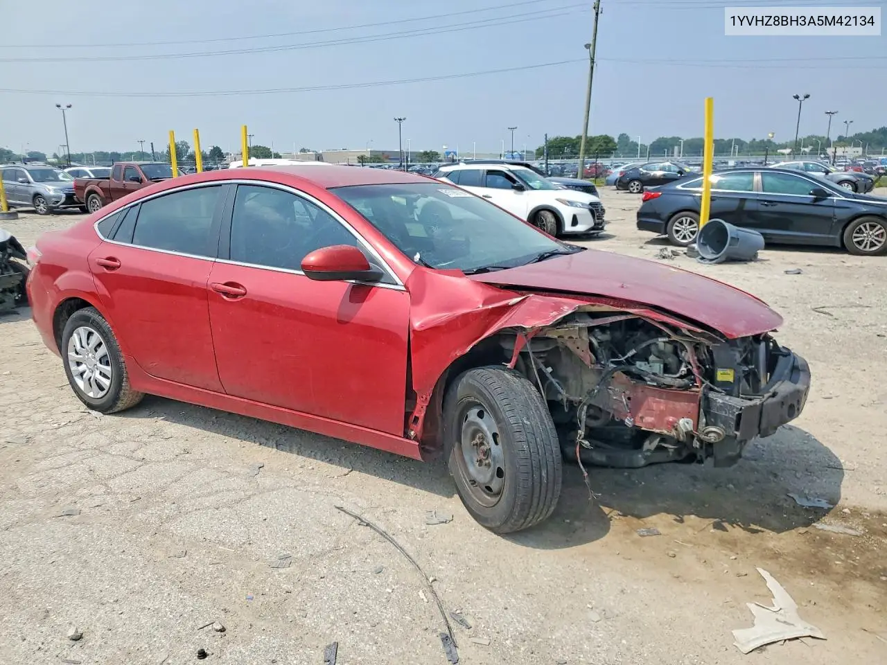 2010 Mazda 6 I VIN: 1YVHZ8BH3A5M42134 Lot: 61726716