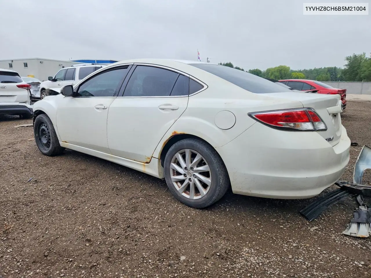 2011 Mazda 6 I VIN: 1YVHZ8CH6B5M21004 Lot: 58736056