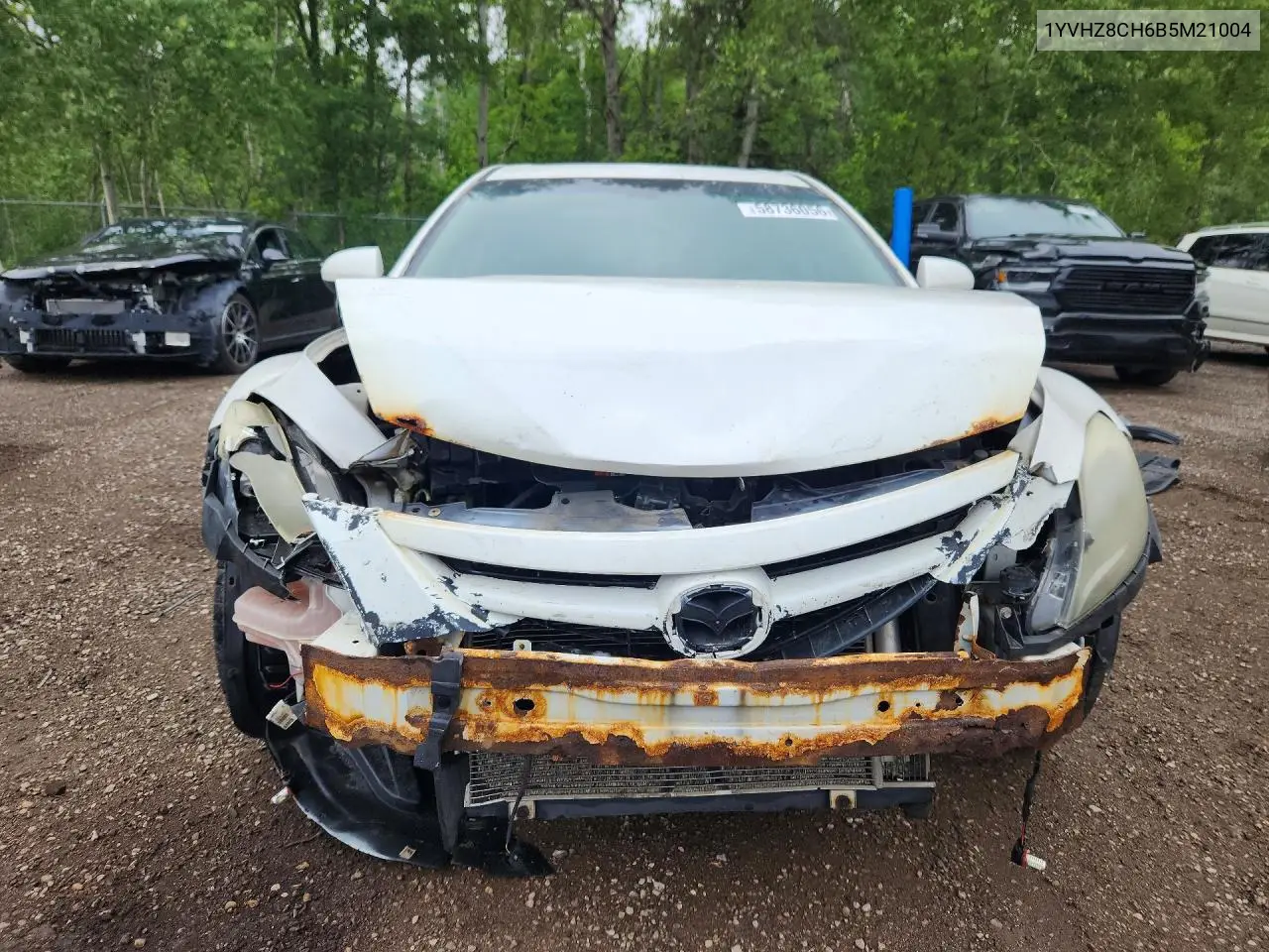 2011 Mazda 6 I VIN: 1YVHZ8CH6B5M21004 Lot: 58736056