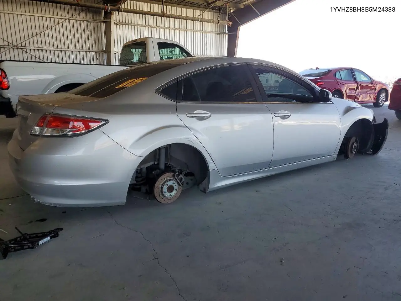 2011 Mazda 6 I VIN: 1YVHZ8BH8B5M24388 Lot: 60883186