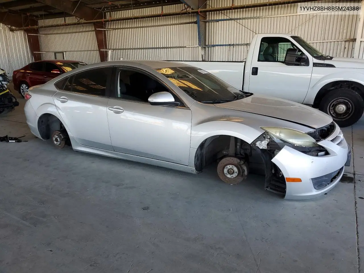 2011 Mazda 6 I VIN: 1YVHZ8BH8B5M24388 Lot: 60883186
