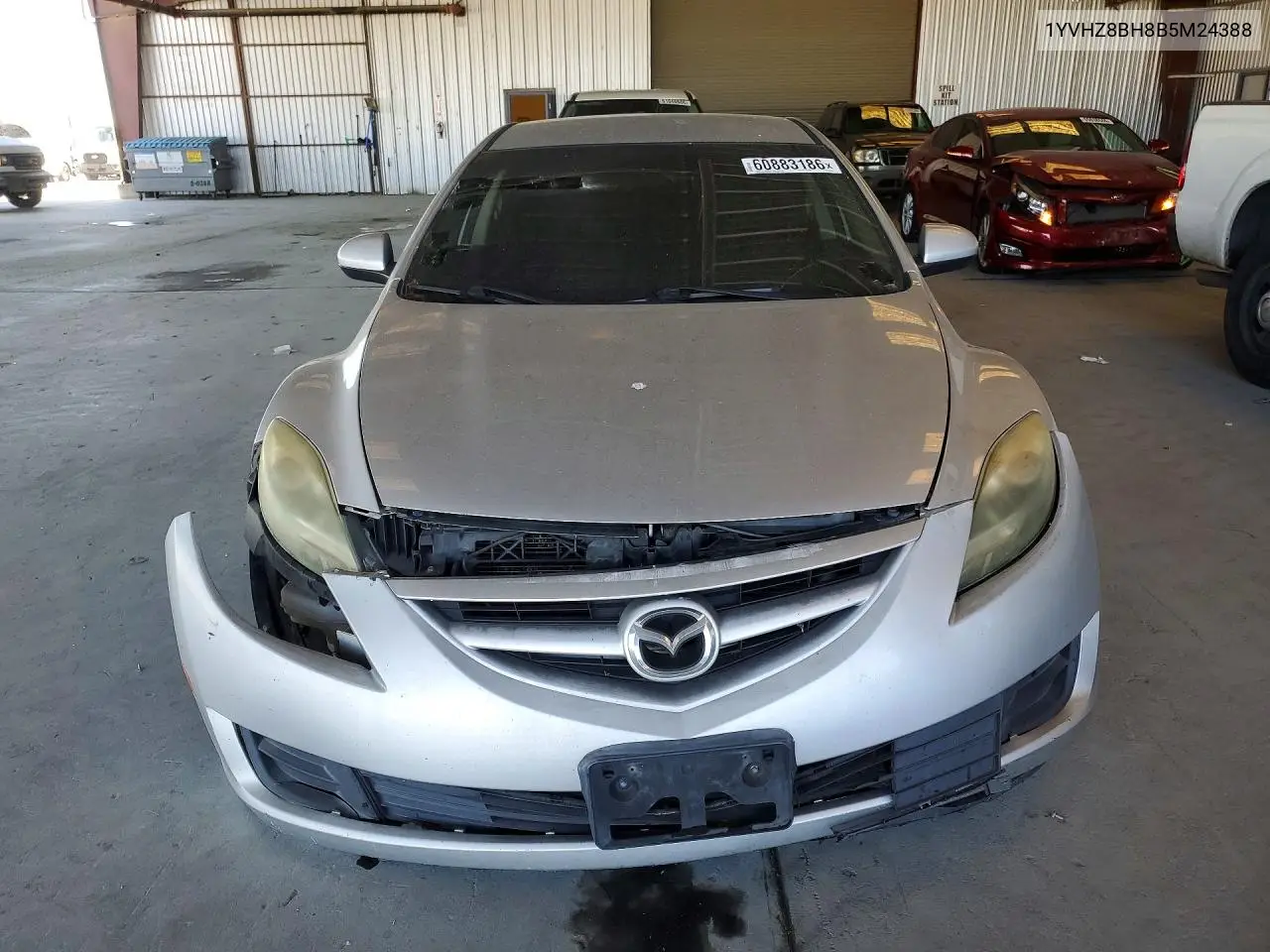 2011 Mazda 6 I VIN: 1YVHZ8BH8B5M24388 Lot: 60883186