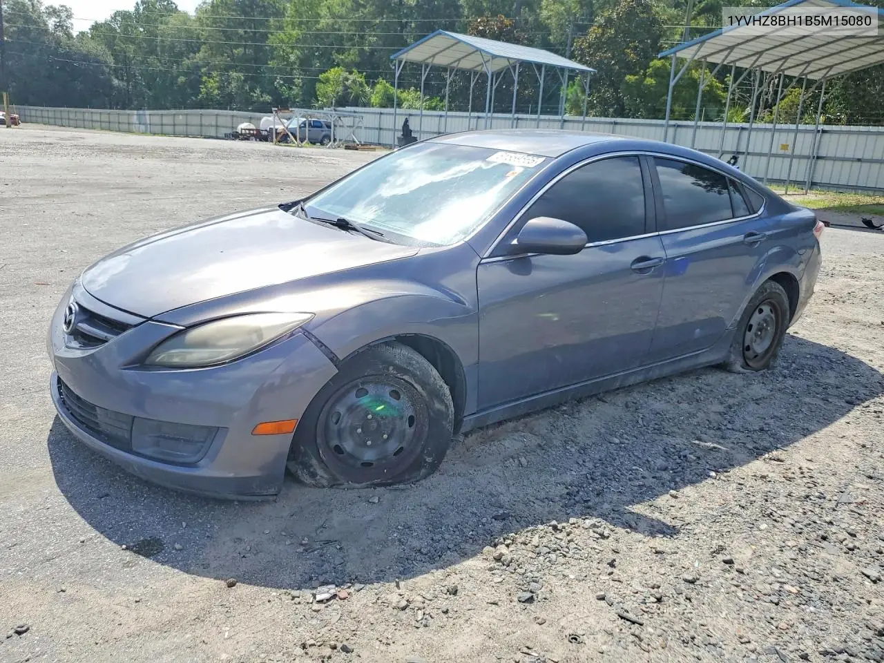 2011 Mazda 6 I VIN: 1YVHZ8BH1B5M15080 Lot: 61559566