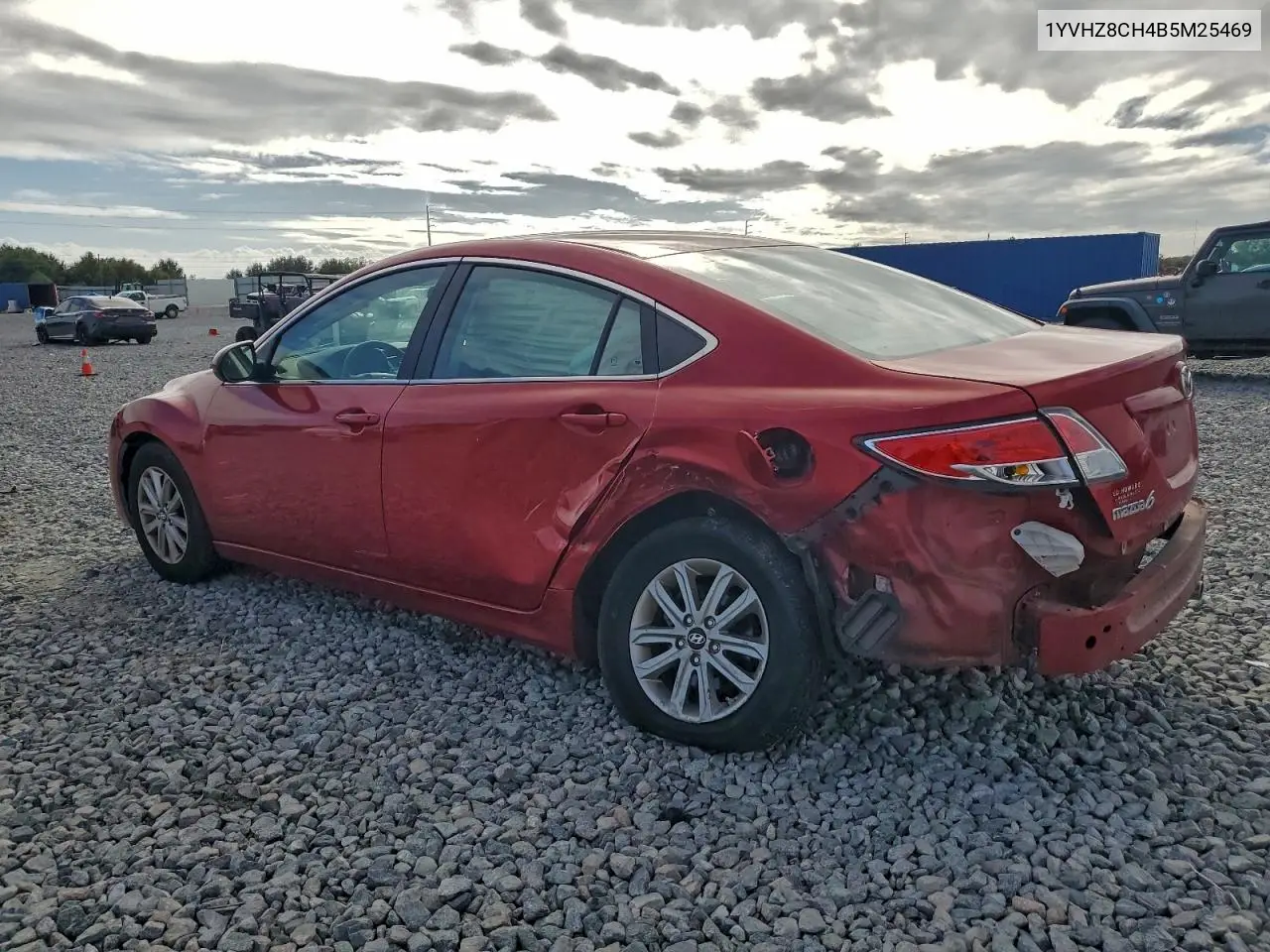 1YVHZ8CH4B5M25469 2011 Mazda 6 I