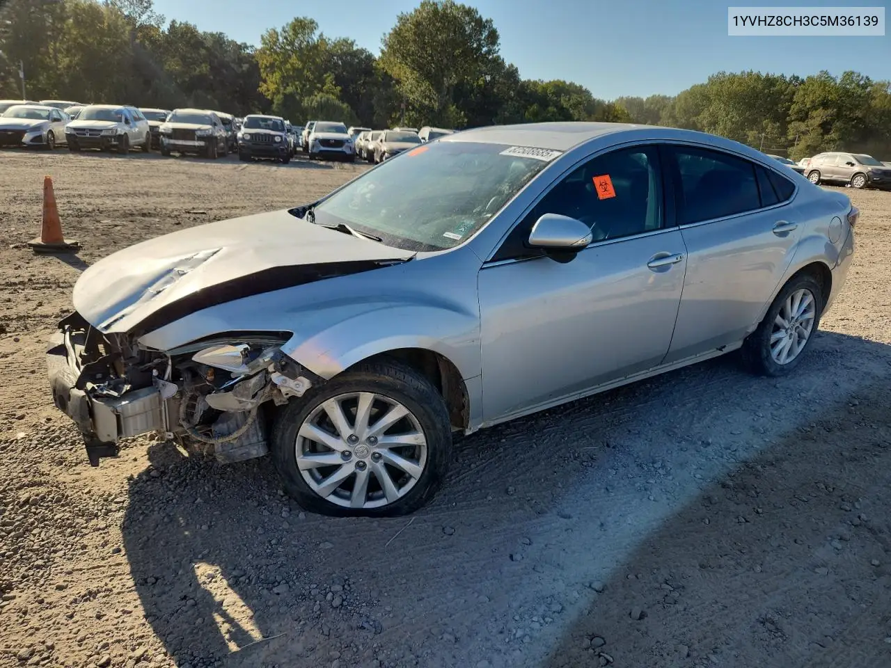 1YVHZ8CH3C5M36139 2012 Mazda 6 I