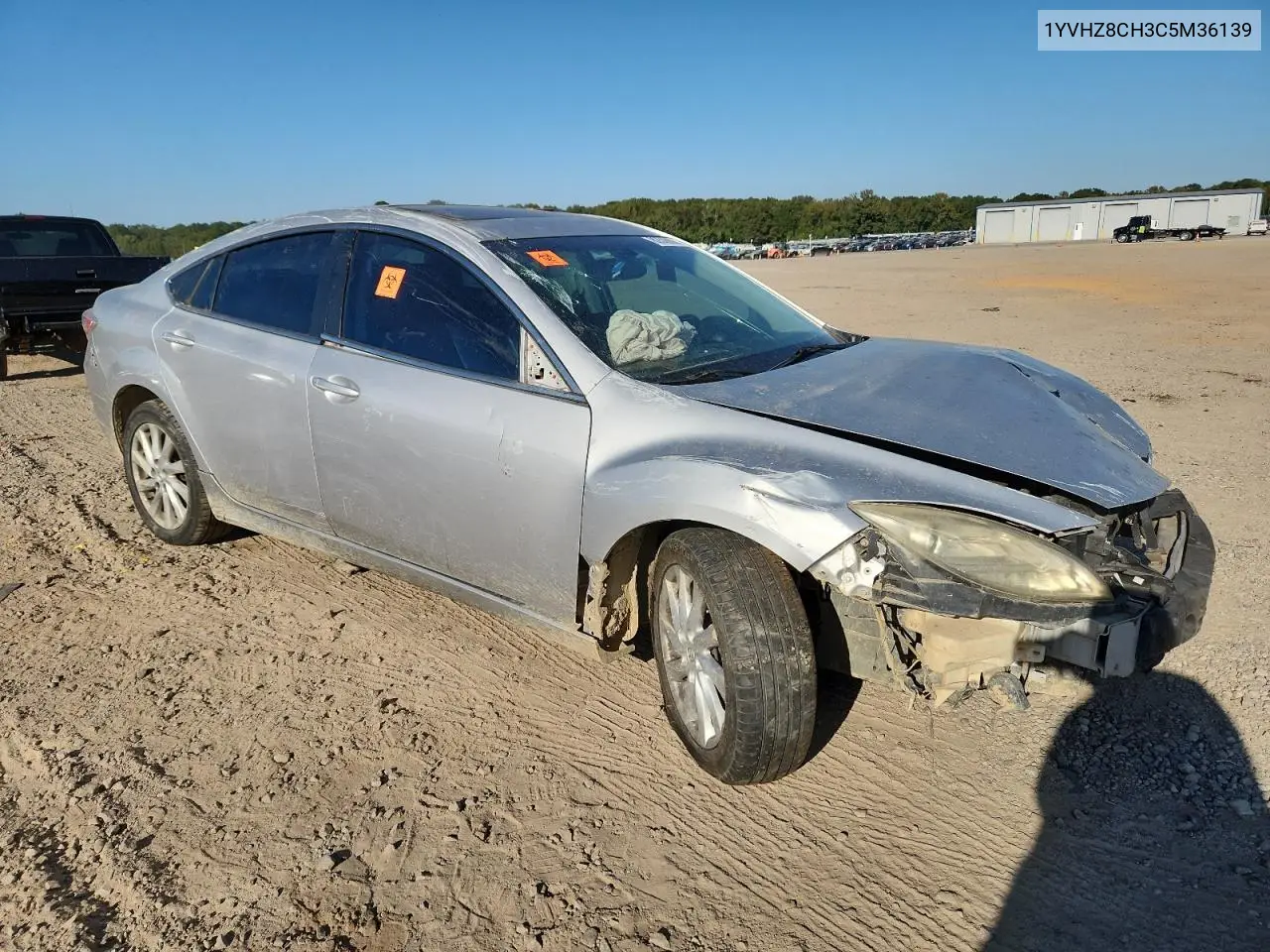 1YVHZ8CH3C5M36139 2012 Mazda 6 I