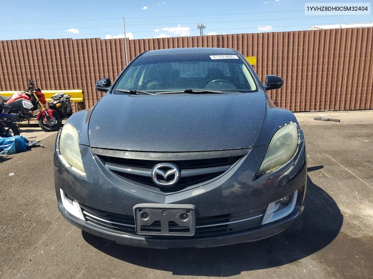 2012 Mazda 6 I VIN: 1YVHZ8DH0C5M32404 Lot: 61705806