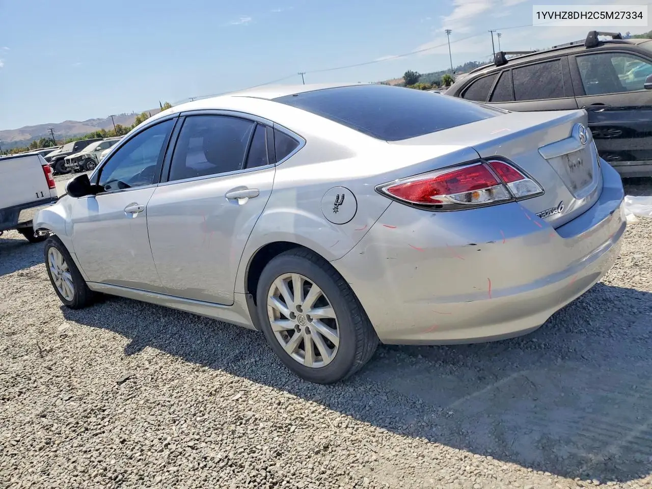 2012 Mazda 6 I VIN: 1YVHZ8DH2C5M27334 Lot: 61924926