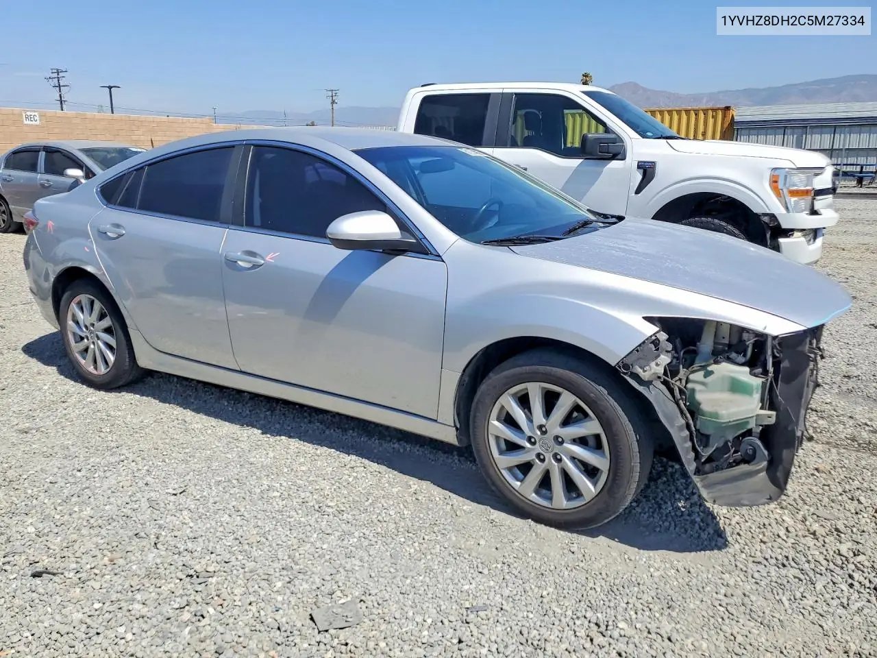 2012 Mazda 6 I VIN: 1YVHZ8DH2C5M27334 Lot: 61924926