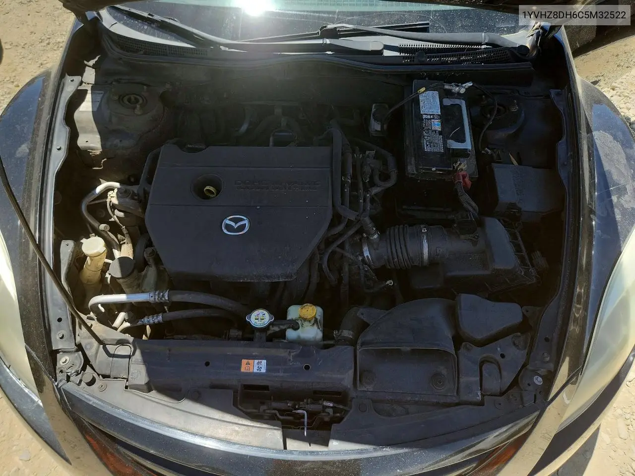 2012 Mazda 6 I VIN: 1YVHZ8DH6C5M32522 Lot: 85987125