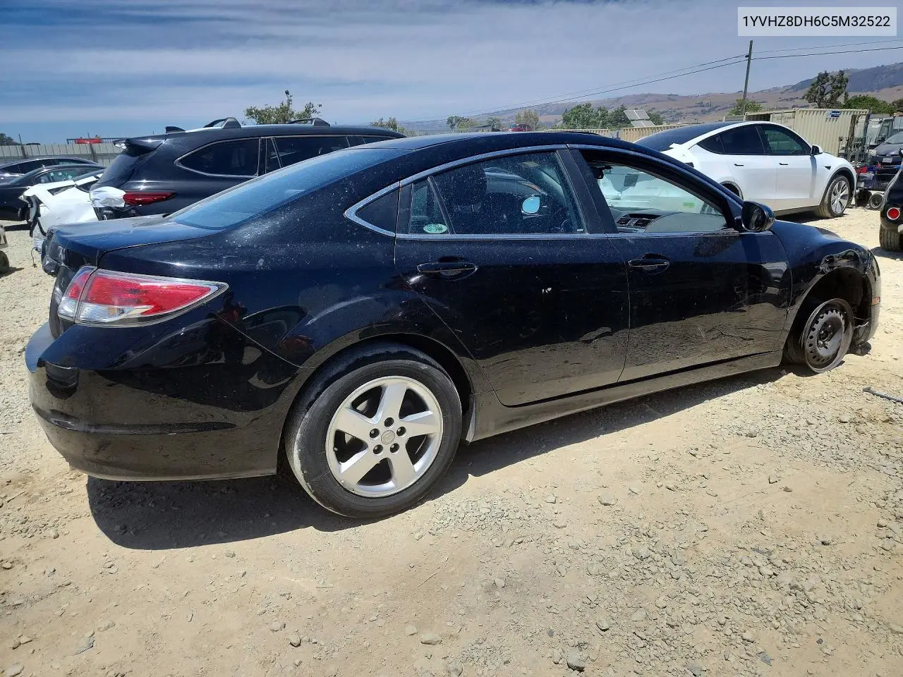 2012 Mazda 6 I VIN: 1YVHZ8DH6C5M32522 Lot: 85987125